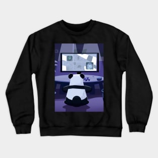 Gaming Panda Crewneck Sweatshirt